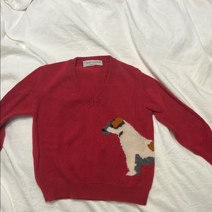 Cashmere dog sweater